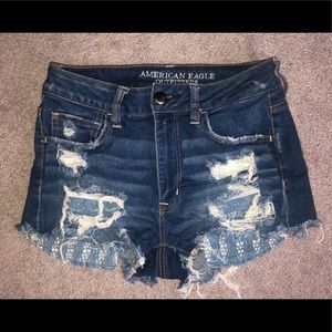 American Eagle Super Stretch Hi-Rise Shortie